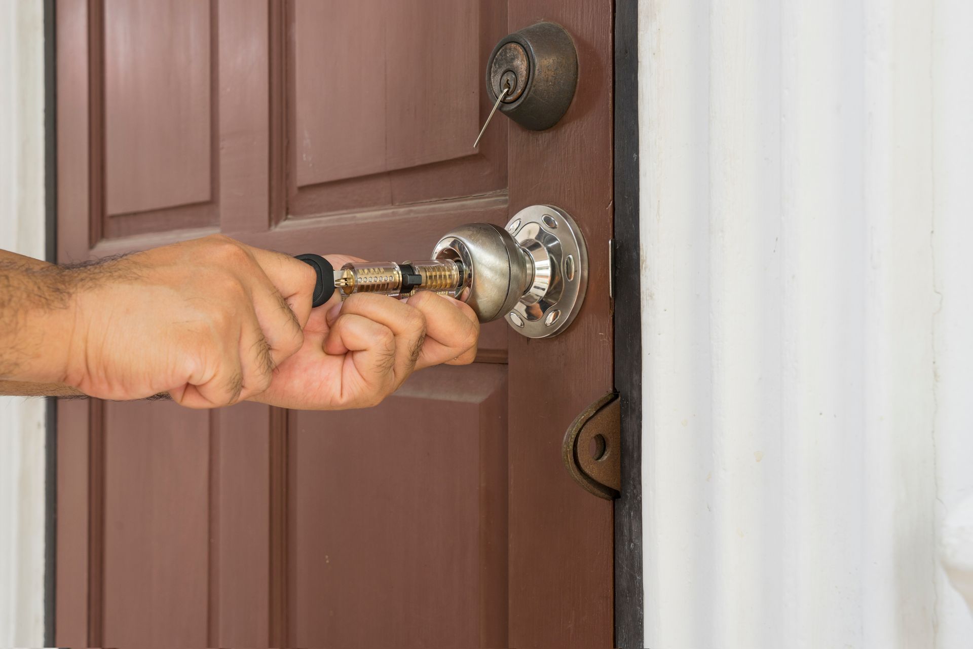 Pose de cylindre serrure haute securite Lyon